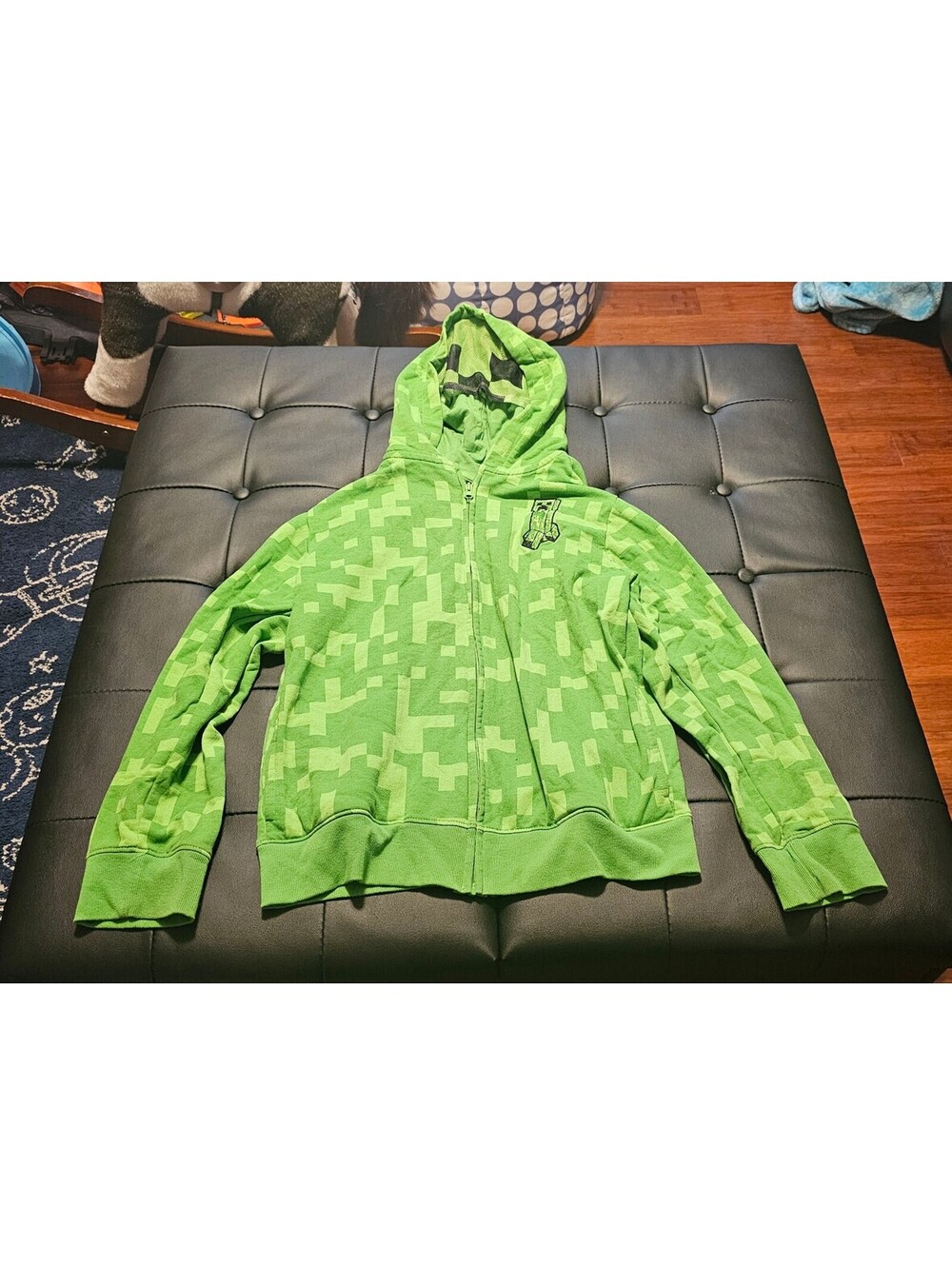 Boys Minecraft xl 14 16 hoodie euc